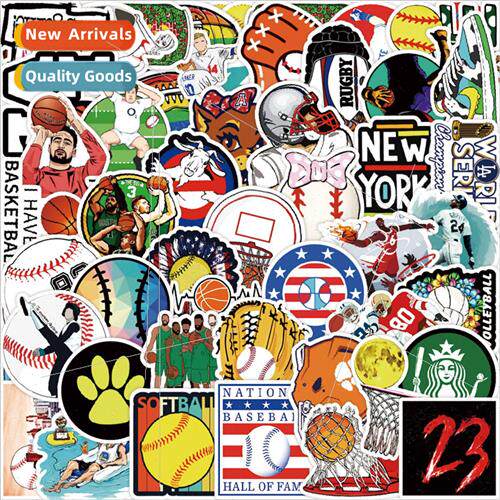 50 new sports collection graffiti stickers car luggage cell