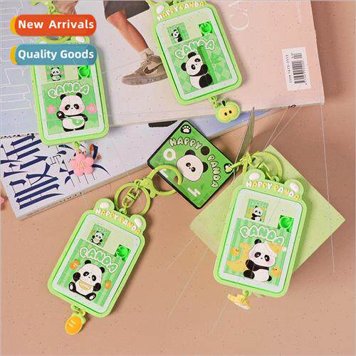 Creative panda baby puzzle puzzle pendant campus students re