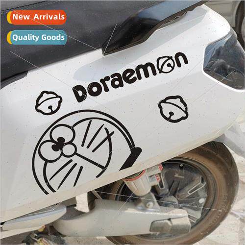 Machine cat motorcycle decorative stickers Doraemon waterpro