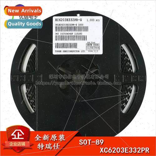 Genuine XC6203E332PR-G SOT-89 Low Dropout near Regulator/Eco
