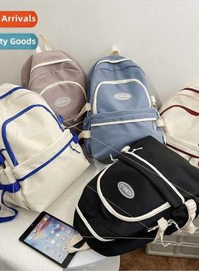 Large capacity college  shoulder bag new school season junio