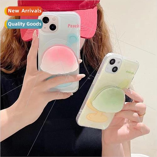 Summer ins ice cream 适用 13ProMax stand iPhone14 phone case