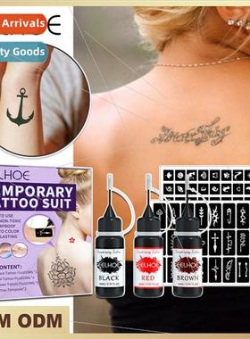 Juice Tattoo Kit Waterproof Lasting Temporary Painless Skele