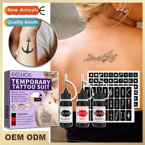 Juice Tattoo Kit Waterproof Lasting Temporary Painless Skele