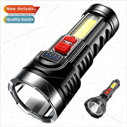 Outdoor bright flashlight side light electric display work l