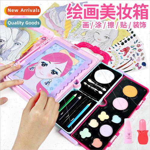 Childrens Cosmetic Toys Princess Makeup Box Set Baby Girls B