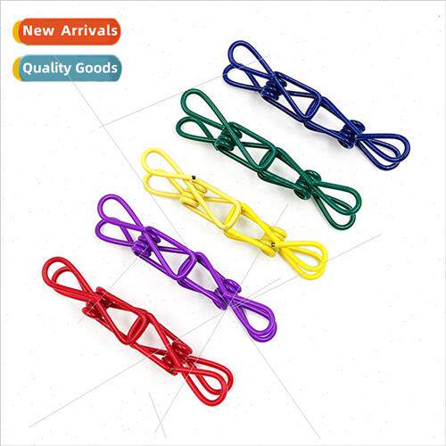 10pcs colorful multifunctional clothes drying small clip fix