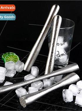 Stainless Steel Crushed Ice Bar Lemon Masher Stubby Waisted