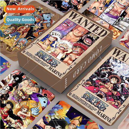 60 Pirate King boxed double-sided small card LOMO card anime