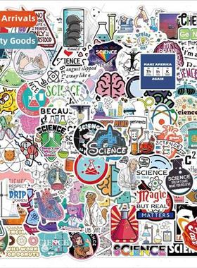 100 cartoon laboratory physical and chemical life graffiti s