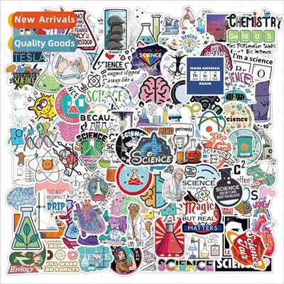 100 cartoon laboratory physical and chemical life graffiti s