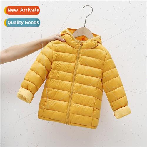 2023 fall and winter new childrens childrens down jacket men
