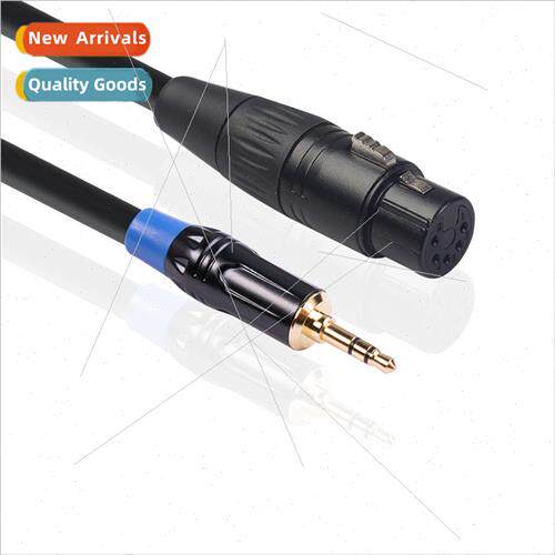 Double shielded cable 3.5mm male to 5 core ca female 5PIN ca