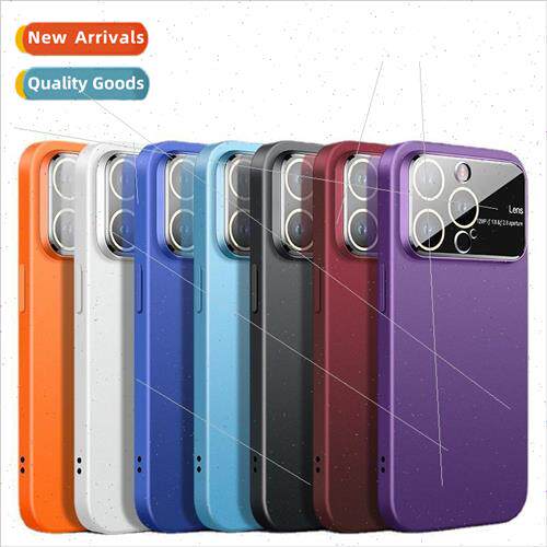 Large window case 适用 iPhone 13 frosted skin Apple 14promax