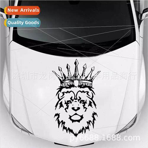 X274 car personalized hood glass graffiti body stickers crow