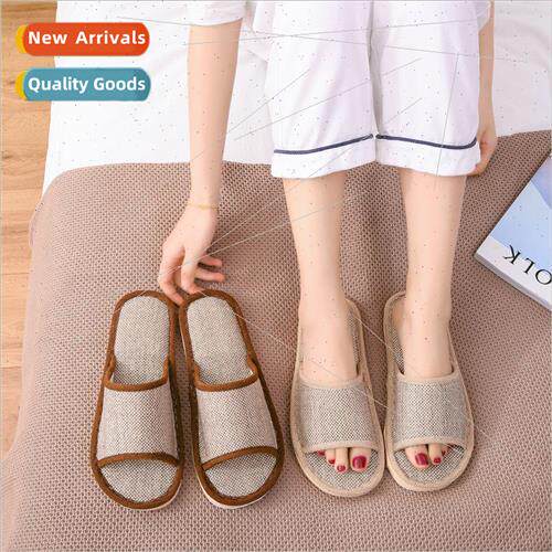 Four seasons linen open slippers star hotel special high-gra