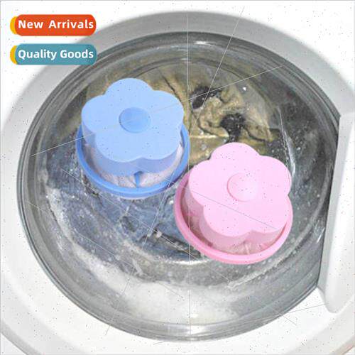 Washing machine filter bag lint remover dander net cleaning
