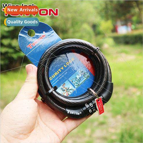 TY532 Bicycle lock/anti-theft four-digit combination lock/ri图片