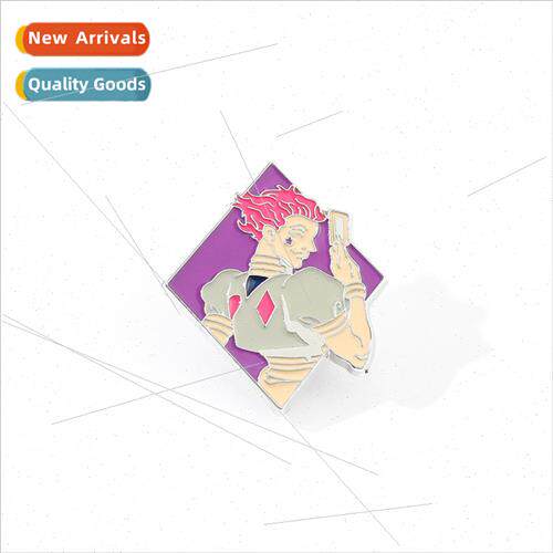Anime Character Cecil Brooch Fantasy Adventure Comic Full-ti