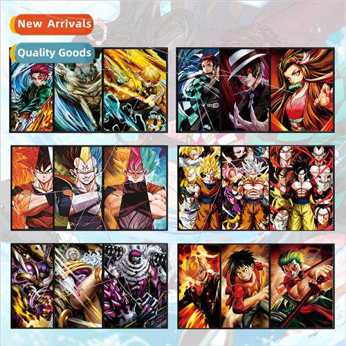Super s 3D gradient poster anime naked eye 3D stereoscopic p