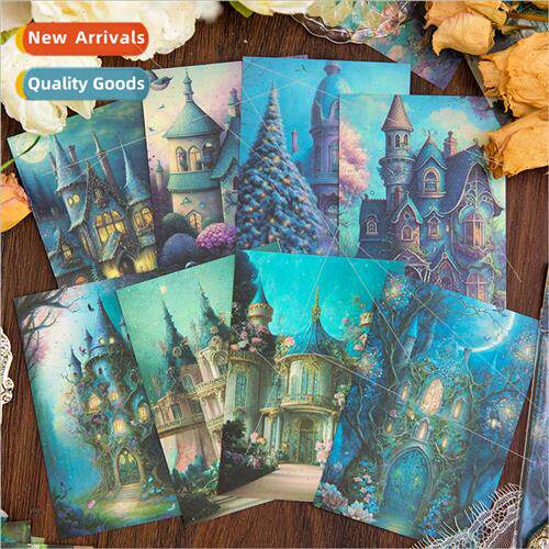 Japanese paper self-adhesive material paper fairy tale dream