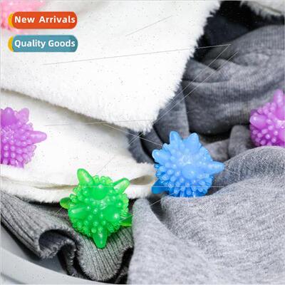 Household colorful solid anti-tangling laundry ball wash bal