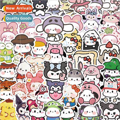 56 cute cartoon image girl department ins cute characters ha