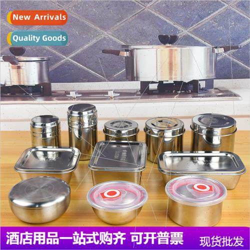 304/201 Food Sampling Box Stainless Steel Small Round Sampli