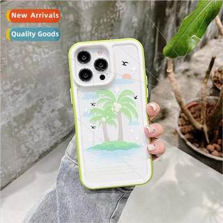 INS Wind Summer Coconut Tree 适用 iPhone 13P Phone Case Appl