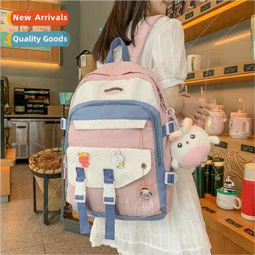 2022 new small fresh ancient sense backpack literary fashion