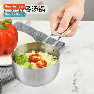 stainless steel snow Camping aluminum 430 flat pot