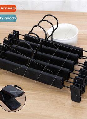 Non-marking plastic pants hanger home pants clip clothing  p