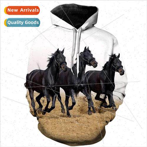 2022 Autumn and Winter New Animal Pattern 3D Digital Printin