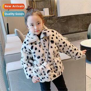 2020 fall and winter new childrens imitation fur coat imitat