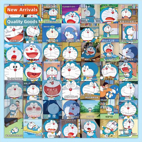 63 Doraemon expression package stickers cute cartoon persona
