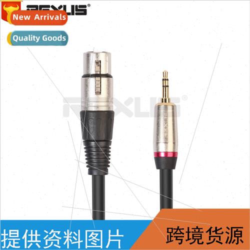 Zinc alloy gold-plated head 3.5 to Ca female camcorder recor