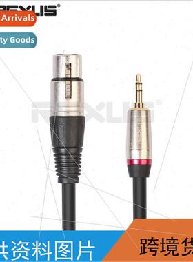 Zinc alloy gold-plated head 3.5 to Ca female camcorder recor