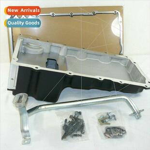 LS SWAP Aluminum Rear Oil Pan Vintage Mount Oil Pan GM Black