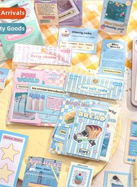 A mouthful of fudge series large sticker pack cartoon Americ