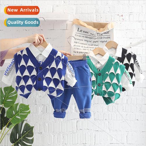 Childrens boys fall suit suit baby new spring and fall sweat