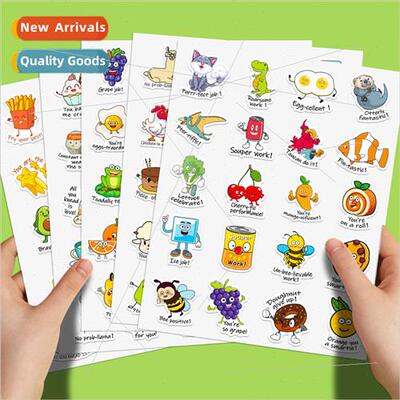 100 pun stickers harmonic terrier stickers childrens fun gam