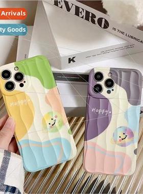 Yellow Green Planet IPhone14ProMax Stereo Stripes Apple 13 P