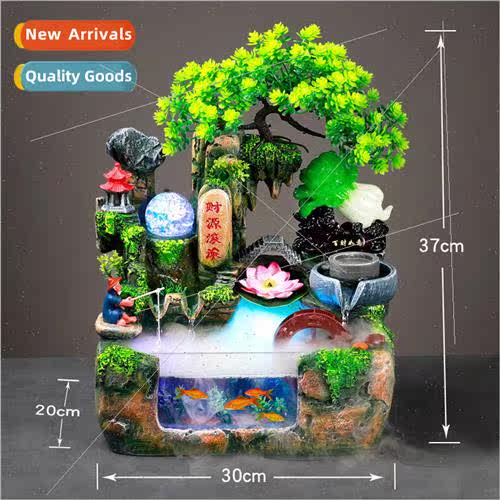 Jade cabbage running water ornament home decoration crafts o