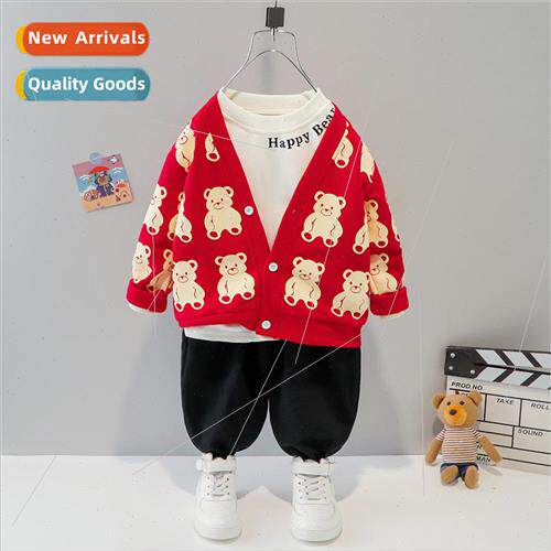 2022 new spring and fall boys suit in small children baby ca