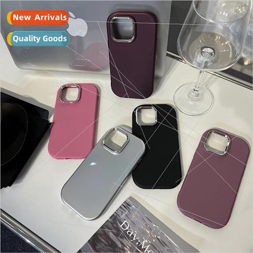 Minimalist INS  macaron solid color 适用 15ProMax new iPhone