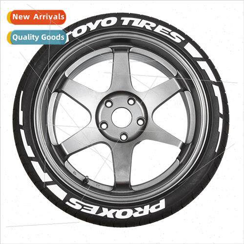 Car tire letter stickers DIY stickers personalized modificat