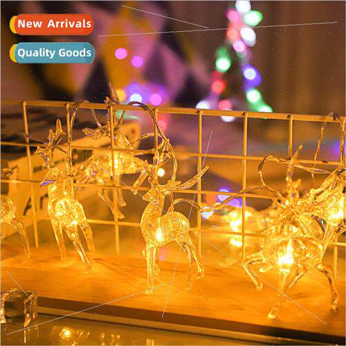 Solar String ghts Outdoor Waterproof LED Deer Decoration ght