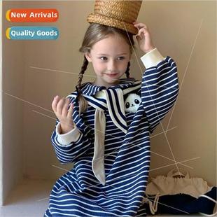 childrens dress 2023 Korean and the fall winte