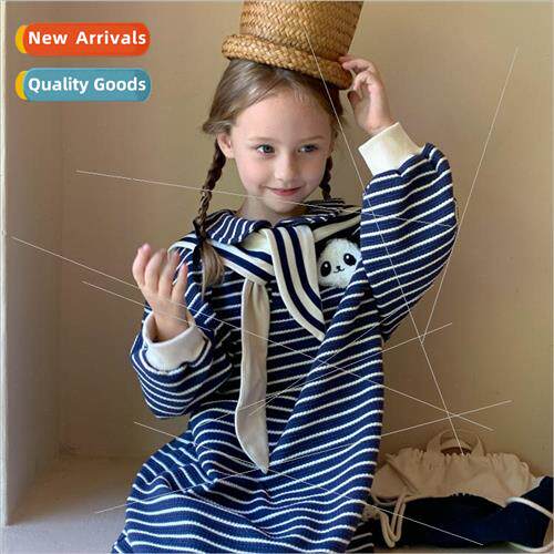 Korean  of the childrens childrens dress 2023 fall and winte