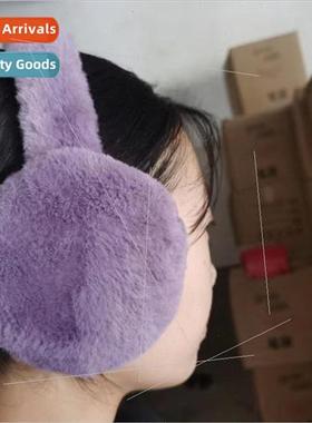 Earmuffs warm winter female Korean cute students ear muffs w